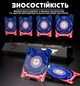 Мішень електронна з автоповерненням мішеней Space Shooting 4х для ігор зі броєю Nerf, Orbeez, чорний - зображення 5