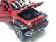 Машина Автосвит Jeep vlanger инерционная открываются двери капот багажник 21см Красная (AP-1979) - изображение 7