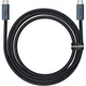 Кабель Baseus Flash Series 2 USB4 Full Featured Data Cable Type-C to Type-C 240W 1m (P10311803111-00) Cluster Black - изображение 3
