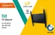 Настінне кріплення для телевізора Vogels MA2010 Black (8552010) - зображення 5