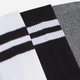 Набор мужских носков высоких Under Armour Essential 6pk Crew 1387058-101 XL 6 пар Черный/Белый/Серый (196886398222) - изображение 5