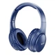 Наушники Hoco Bluetooth 200mAh BT5.3 TF AUX Blue (W40_Blue) - изображение 1