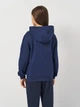 Детское теплое худи на флисе для девочки Nike K Nsw Club Flc Hdy Lbr FD3000-410 137-147 см Темно-синее (196607240434) - изображение 2