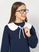 Подростковое школьное платье для девочки Бемби City collection PL413-800 140 см Синее (14413726645.800) - изображение 4