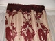 Комплект штор Firanka Damask 2шт 100х270см Бордовий з бежевим (14ш) - зображення 5