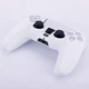 Ультратонкий силіконовий чохол Full White для геймпаду Sony DualSense™ (PS5) + в подарунок накладки на стіки [447689057] - зображення 2