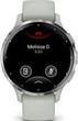 Смарт-годинник з сталевим безелем Garmin Venu 3S (010-02785-01) світло-сірий з силіконовим ремінцем - зображення 3