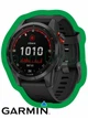 Стальные часы с солнечной батареей Garmin Fenix 7S Solar (010-02539-13) темно-серые с силиконовым ремешком - изображение 2