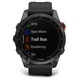 Стальные часы с солнечной батареей Garmin Fenix 7S Solar (010-02539-13) темно-серые с силиконовым ремешком - изображение 9