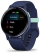 Смарт-часы с алюминиевым безелем Garmin Vivoactive 5 (010-02862-12) темно-синие с силиконовым ремешком - изображение 6