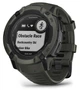 Смарт-часы с солнечной батареей и встроенным фонарем Garmin Instinct 2X Solar (010-02805-05) черные с силиконовым ремешком - изображение 12