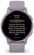 Смарт-годинник з алюмінієвим безелем Garmin Vivoactive 5 (010-02862-13) лавандовий з силіконовим ремінцем - зображення 10