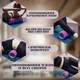 Массажный ролик-валик ShappaFit средней жесткости Yoga ball для спины, ног, рук и шеи, 30х8 см (черный) - изображение 4