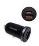 Автомобільний зарядний пристрій Essager USB + Type-C (USB-C) 30W QC PD 3.0 Mini Car Charger 47 * 24мм (80038) - зображення 1