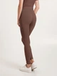 Спортивные леггинсы для фитнеса высокие женские Giulia Leggings Sport Shape S-M Коричневые (4823116923799) - изображение 6