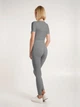 Спортивные леггинсы для фитнеса высокие женские Giulia Leggings Sport Shape L-XL Серые (4823116923768) - изображение 8