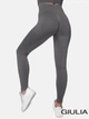 Спортивные леггинсы для фитнеса высокие женские Giulia Leggings Sport Shape L-XL Серые (4823116923768) - изображение 10