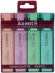 Набір маркерів Axent Highlighter 1-5 мм Пастельних 4 кольори (2537-80-A) - зображення 2