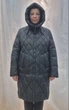 Зимний женский пуховик Mishele 23232B 56, Черный - изображение 7