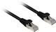 Патч-корд Sharkoon Cat 6a S/FTP 10 м чорний (4044951018390) - зображення 1