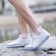Дождевики для обуви силиконовые ZaoFeng HW170302 S/26-34 White - изображение 3