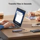 Концентратор Type-C 6 in 1 UGREEN CM512 HUB 3xUSB, HDMI 4k 30hz, RJ45 Gigabit Ethernet 1000Mbps PD3.0 100W для ноутбука MacBook Windows Grey (15598) - зображення 6