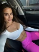 Спортивные женские леггинсы Soft SQ с эффектом визуальной коррекции фигуры Push Up V-пояс Однотонные XS-S Розовые (SQ070000S) - изображение 4