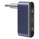 Беспроводной аудиоадаптер AUX в авто USAMS 3.5DC Mini Car Wireless Audio Receiver US-SJ519 BT5.0, Mic, 6ч - изображение 1