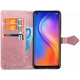 Кожаный чехол (книжка) Epik Art Case с визитницей для TECNO Spark 7 Розовый - изображение 2