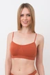 Безшовний топ на тонких бретелях Giulia CAMI TOP S/M Orange-burnt sienna - изображение 1