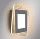 Настінний світлодіодний світильник бра Esllse PLAZA 30W S-290х45-DOUBLE-ON/OF-WHITE/CLEAR-220V-IP40 - зображення 6
