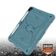 Чехол ARM Cover Apple iPad Air 2 (9.7" экран) противоударный с подставкой и ремнём Green Butterfly - изображение 4