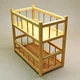 Кровать для кукол из дерева Золушка карри (КРТ-000302) - изображение 7