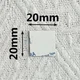 Двухсторонний 3М VHB скотч для монтажа, для дома, в авто Strong White 20х20мм (3 в 1) (A-68084) - изображение 3