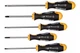 Набор отверток Felo Ergonic 4.0х100/5.5х125/6.5х150/Ph1x80/Ph2x100, CrMoV сталь 40095118 (11113) - изображение 1