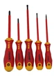 Набор диэлектрических отверток Felo Ergonic 3,5/4,0/5,5/PH1/PH2/PZ2/тестер с диэлектрическими пасатижами, бокорезами, ножом для снятия изоляции, сумка на пояс 41399504 (11126) - изображение 4