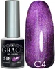 Гель-лак GRACE Cat Eye 5D №4 8 мл Грейс - кошачий глаз - изображение 1