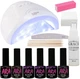 Набор для покрытия ногтей гель-лаком Ara Старт + лампа SUN one UV/LED 48W White - изображение 1