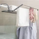 Раскладная сушилка для белья на балкон окно Folding Clothes Hanger 3269В Двойная сушка для одежды на батарею - изображение 10