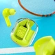 Беспроводные блютуз наушники LEXEGO Ultrapods Max с дисплей индикатором Green UPM31-G - изображение 6