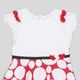 Детское летнее платье для девочки Chicco 03826-037 80 см Белое (8059609029310) - изображение 3