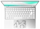 Ноутбук Gigabyte AERO 14 OLED BMF i7-13620H/16GB/1TB/Win11 RTX4050 90Hz (BMF-H2EEBB3SH) - изображение 5