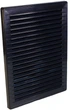 Вентиляційна решітка Airroxy 140x210 graphite графіт чорний 02-343 - зображення 2