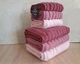 Набор турецких махровых полотенец Cestepe MicroCotton Premium 3 штуки 50x90 + 3 штуки 70х140 Ezgi 5 плотность 600 г/м2 - изображение 5