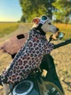 Ветровка для собак WAUDOG Clothes, рисунок "Леопард", размер S35 - изображение 10