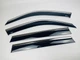 Дефлекторы окон (ветровики) DEFL для BMW X5 E70 2007-2013 с хром полоской накладные 4 шт. - изображение 8