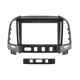 Штатна магнітола серії QIV Q1 під Hyundai Santa Fe 2 2006-2012 (W2) 9 дюймів C-Q45531 - изображение 2