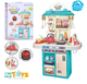 Игровой набор LIMO TOY Кухня маленькой хозяйки АРТ 16890A Зеленая - изображение 3