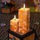 Декоративна свічка MINECRAFT Піксельні свічки 2 шт (10,7 та 5 см) - зображення 1