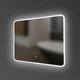 Зеркало Devit Acqua 5257281 80 см с LED-подсветкой и сенсорным выключателем - изображение 2